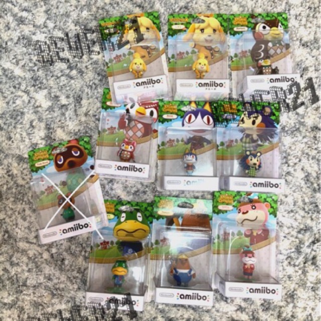 ✨แท้ พร้อมส่ง✨ Nintendo® Amiibo Animal Crossing Figure (ภาพถ่ายสินค้าจริงค่ะ)