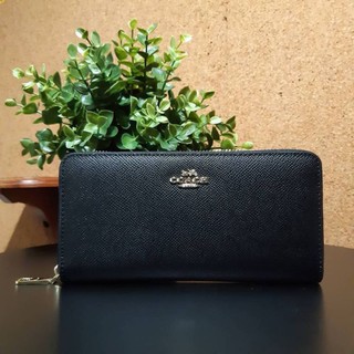 กระเป๋าสตางค์ COACH 52372 ACCORDION ZIP WALLET แท้