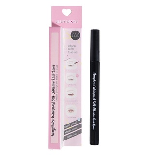 Nessychoice อายไลเนอร์พร้อมกาวติดขนตาปลอมในตัว Lashes Waterproof Self-Adhesive Lash Liner