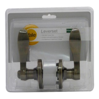 เขาควายห้องน้ำ YALE L5312 US5 AB YALE L5312 US5 AB BATHROOM LEVER