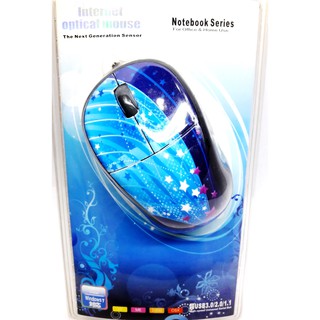 ออปติคอลเมาส์   Optical Mouse  USB  FC-2165  A1