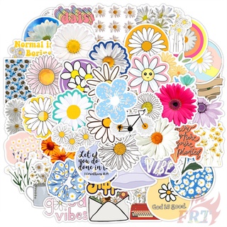 ❉ Daisy Flowers - Series 04 Pure Love สติ๊กเกอร์ ❉ 50Pcs/Set Healing Flowers Waterproof DIY Fashion Doodle Decals สติ๊กเกอร์