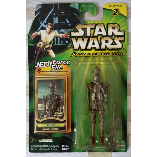 Star Wars Power of the Jedi IG-88 Bounty Hunter action figure 3.75"
