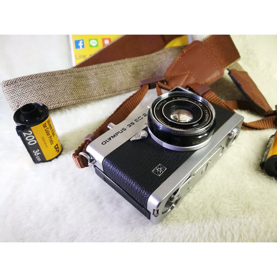 กล้อง​ฟิล์ม​  Olympus 35 EC2  Viewfinder ระบบอิเล็กทรอนิกส์​  ขนาดเล็ก​กะทัดรัด​ รูปทรงสวยงาม