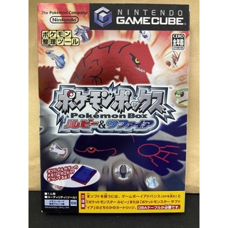 แผ่นแท้ [GC] [0093] Pokemon Box - Ruby &amp; Sapphire (DOL-2-GPXJ) Pokémon Pocket Monsters Gamecube Game Cube