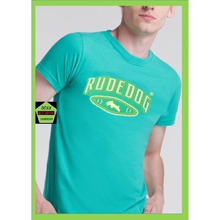 Rudedog เสื้อคอกลม ชาย หญิง รุ่น Hi school สีเขียว