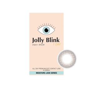 คอนแทคเลนส์รายวัน Jolly Blink สี Earth Grey 6 ชิ้น [โค๊ดลด 45 บาท JOLLYMAR01]