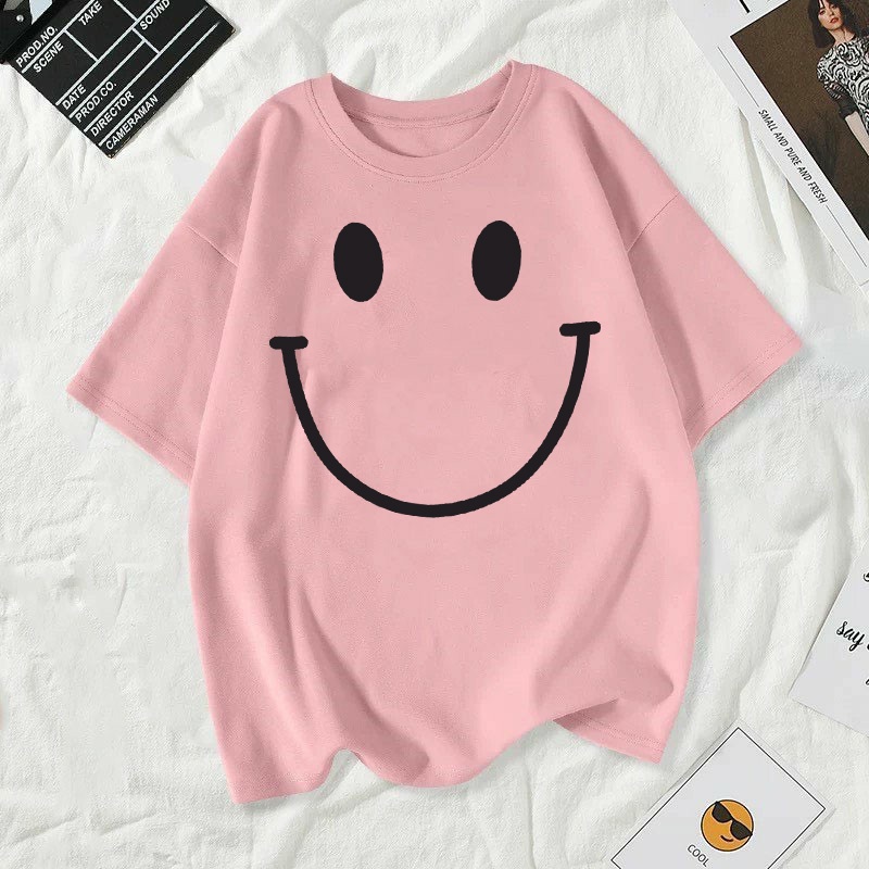 เสื้อยืดคอกลมผ้านิ่มใส่สบาย ลายแฟชั่นวินเทจ พร้อมส่ง T-371