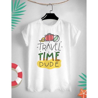 เสื้อยืดสกรีนลาย Travel Time