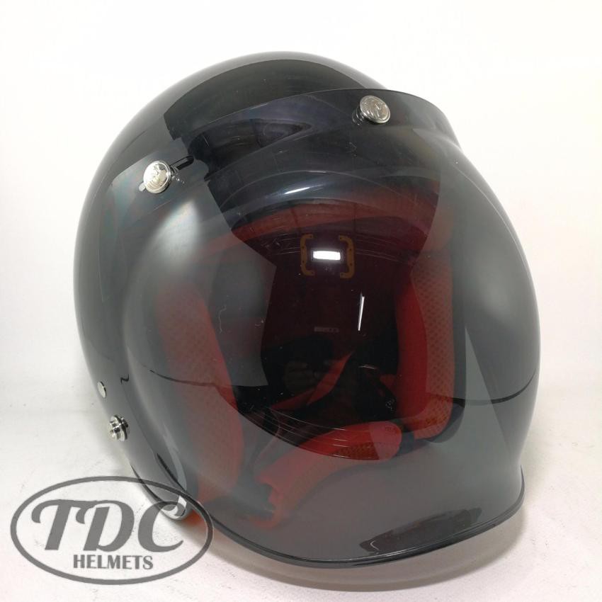 ชิวหน้า bubble visor สีดำ ราคา ถูกที่สุด ดีลบีเคเค แกลเลอรีภาพที่ 2