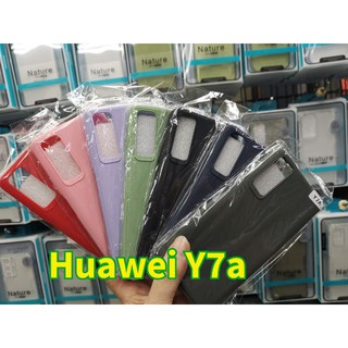 👍พร้อมส่งในไทย👍เคสTPU​นิ่ม​สีพาสเทล For​ Huawei Y7a/Huawei Y7A