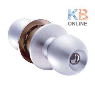 101051 ลูกบิดห้องน้ำ หัวกลม สี SS จานเล็ก 101051 Knob Lockset Bathroom Ball SS Small Plate JARTON