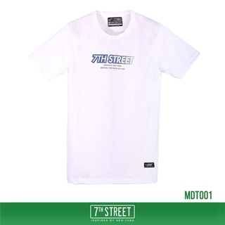 เสื้อยืดแขนสั้น 7thStreet​ ลายDot Textrue   รุ่น MDT ของแท้100%  พร้อมส่ง 2 สี