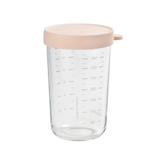 BEABA กระปุกแก้วเก็บอาหาร 400 ml Conservation Glass Jar - Pink