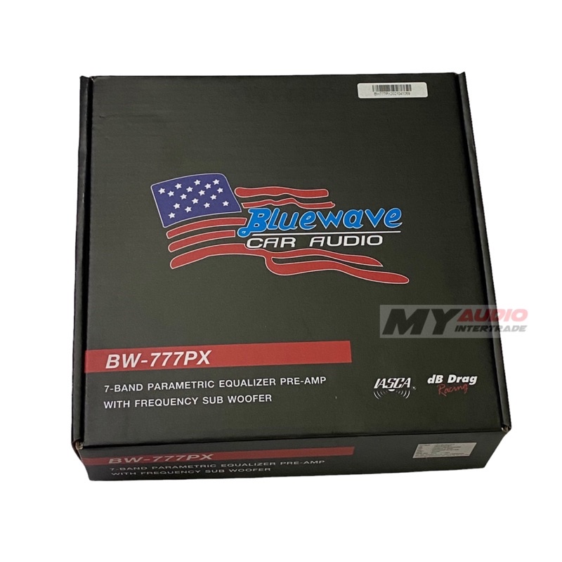 BLUEWAVE BW-777PX ปรีแอมป์ 7 แบนด์ (รุ่นใหม่ 2026) แยกซับอิสระ  ให้เสียงดีที่สุด ของแท้  % New 2026 ราคา ถูกที่สุด ดีลบีเคเค แกลเลอรีภาพที่ 7