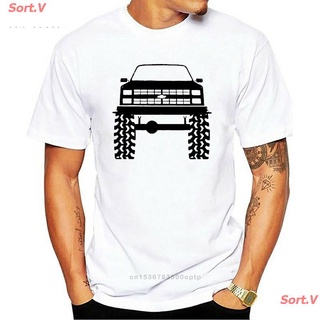 Sort.V 2021 New Men T-Shirt Customized Discount Top Tee 1980S 90S Chevy K5 Blazer Lifted Mud Tires Truck Color T-Shirt เ