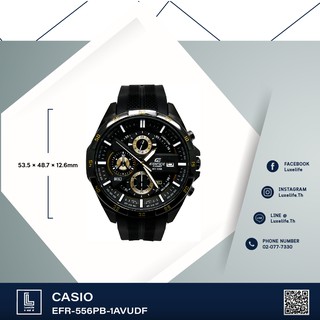 นาฬิกาข้อมือ Casio รุ่น EFR-556PB-1AVUDF Edifice Chronograph นาฬิกาข้อมือผู้ชาย