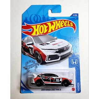 hot wheels 2018 HONDA CIVIC TYPE R