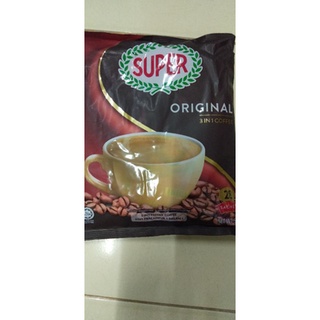กาแฟ(SUPER)กาแฟชุปเปอร์(20g*28sachets 3in1)ของแท้ภ้ายสี่ทอง