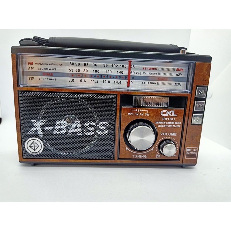 วิทยุขนาดพกพา CKL0016U