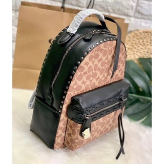 COACH Campus Backpack In Signature Canvas With Whipstitch ((37466))