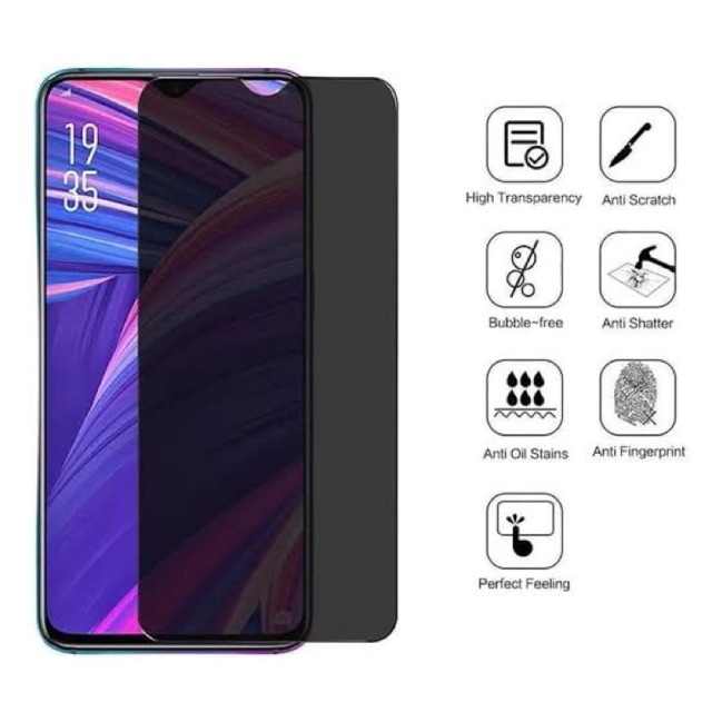 TEMPERED GLASS ANTI SPY VIVO Y95 TEMPERED GLASS PRIVACY VIVO Y95 TEMPERED GLASS SPY VIVO Y95
