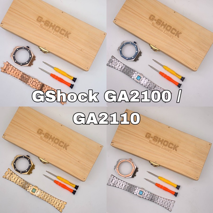 Gshock GA2100 GA2110 ลิสต์คาสิโออัค พรีเมี่ยม สเตนเลส ครบ 4 ปี