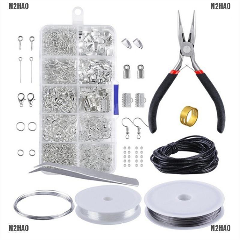 N2HAO Wire Jewelry Making Starter Kit Sterling Silver and Repair Tools