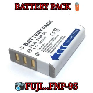 Battery FNP-95,FN-95 FOR FUJIFILM X30,X70,X100,...,(White)