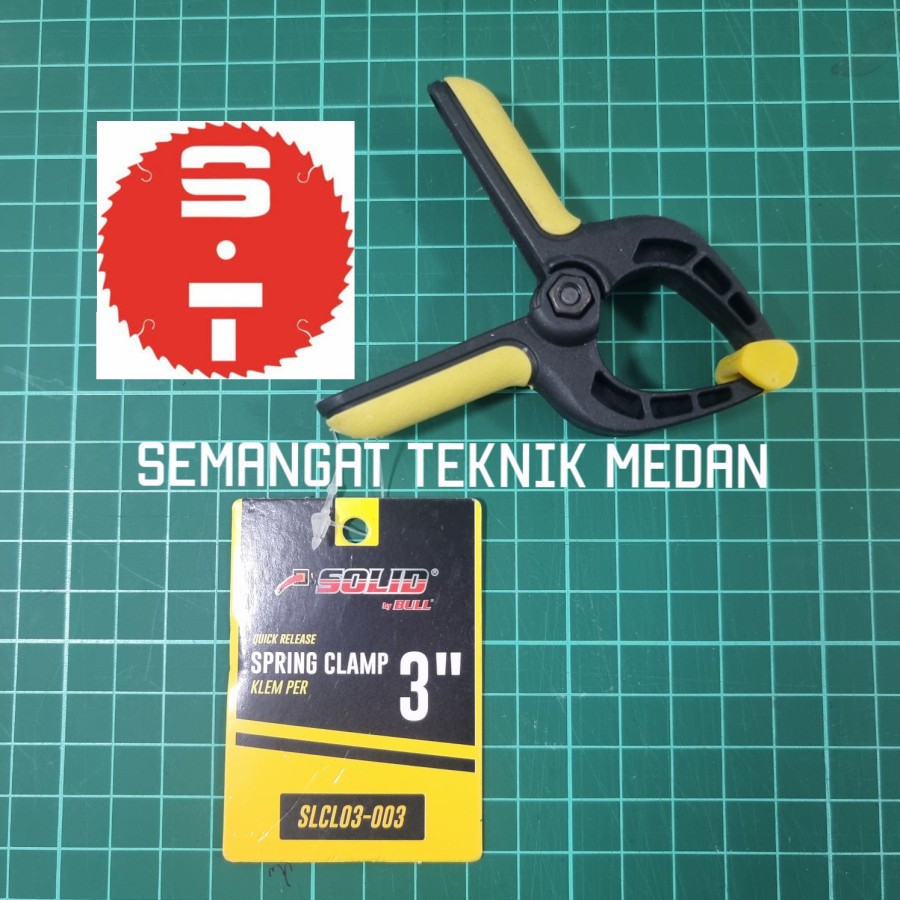 3" SPRING BAR CLAMP NAS CLAMP VICE CLAMP ต่อพลาสติก 7.5 ซม. 3" SOLID