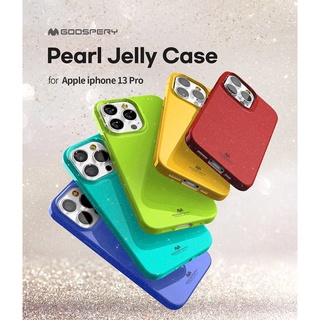 เคสซิลิโคน TPU นิ่ม สำหรับ ไอโฟน iPhone 13 pro/13/13 Pro max/ 12 Pro max /12 pro /12  : Goospery Mercury Color Jelly Cas