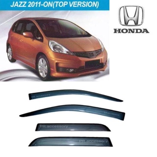 PR กันสาด HONDA JAZZ 2011 - ON (TOP VERSION)