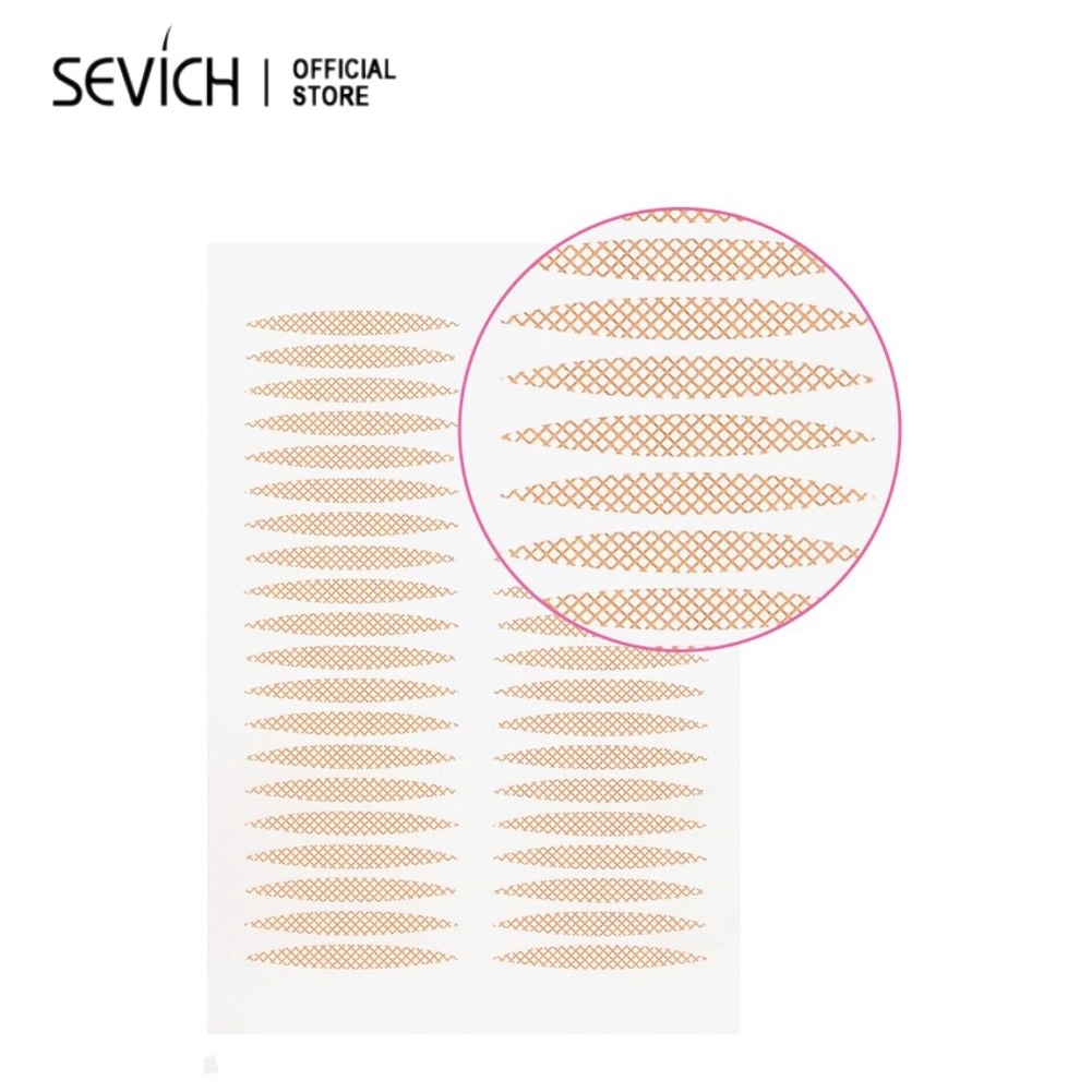 SEVICH เทปสติ๊กเกอร์ติดตาสองชั้นกันน้ํา 40ชิ้น/1แพ็ค