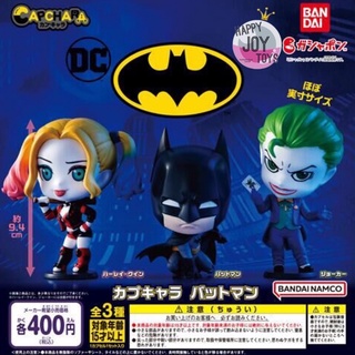 กาชาปองแบทแมน โจ๊กเกอร์ ฮีโร่ หัวโต หัวไข่ ของแท้‼️ Bandai Gachapon Capchara DC Comics Series Batman Joker Harley Quinn