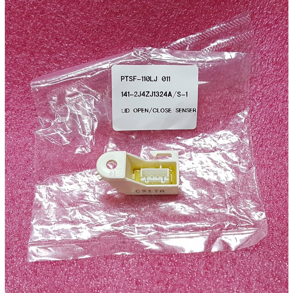ขายอะไหล่แท้จากโรงงาน/เซ็นเซอร์ปิด-เปิดฝาถังเครื่องซักผ้าฮิตาชิ/HITACHI LID OPEN/CLOSE SENSOR/PTSF-1