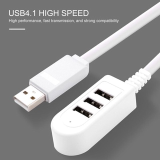 ใหม่ ฮับ 3 พอร์ต Hub 3V สายเคเบิลต่อขยายภายนอก สําหรับอุปกรณ์ USB 2.0