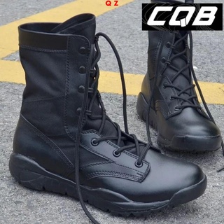 Qzhigh Top CQB รองเท้าบูทคอมแบทน้ําหนักเบา 511 สไตล์ทหารสําหรับผู้ชายและผู้หญิง