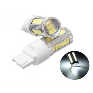 *ไฟเลี้ยวไฟถอยหลัง LED T20 33smd ขาว 1คู่