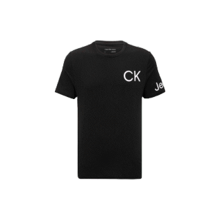 Calvin Klein เสื้อยืดผู้ชาย ทรง REGULAR รุ่น 40DC821 010 - สีดำ