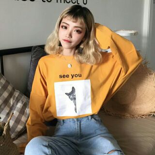 เสื้อแขนยาว สไตล์สาวเกาหลี มี 3 สี น่ารักมากก💓