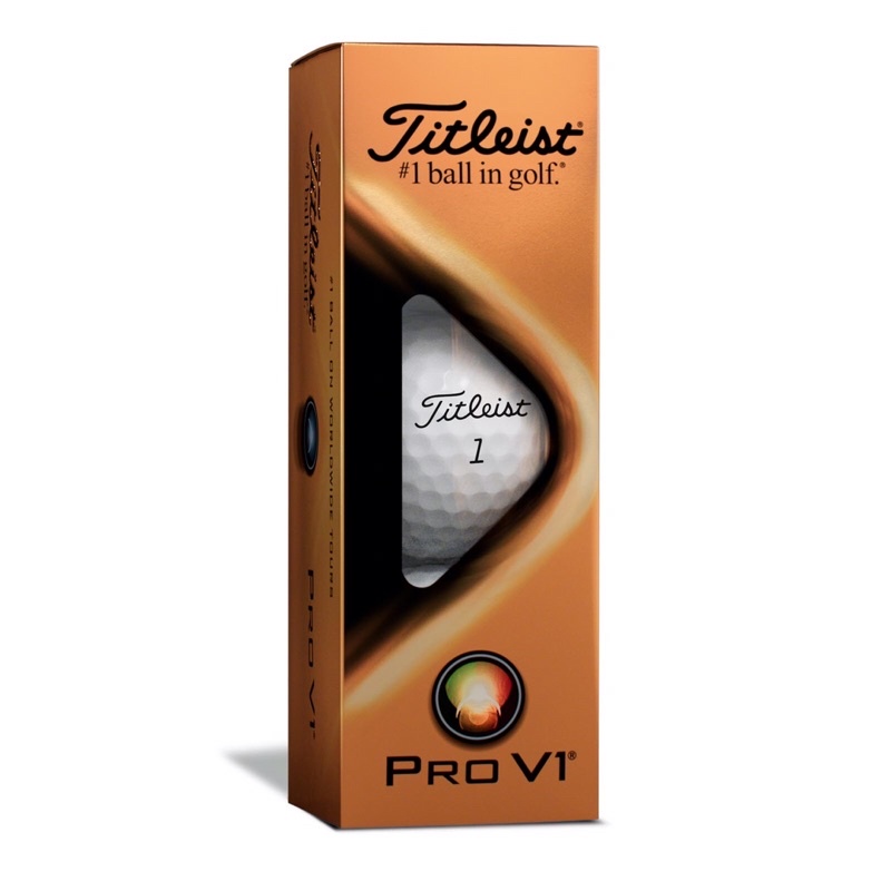 ลูกกอล์ฟมือ 1 Titleist ProV1 New Golf Ball