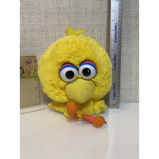 หุ่นนิ้ว Bigbird น่ารักมากๆ ตามีตำหนิหน่อย นิ่มมากค่ะ ของแท้ สภาพ95%