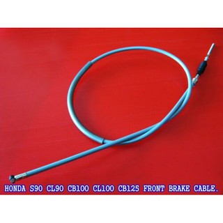 HONDA S65 S90 CL90 CB100 CL100 CB125 CL125S S110 "FRONT" BRAKE CABLE "GRADE A" // สายเบรก สีเทา ของใหม่ คุณภาพดี