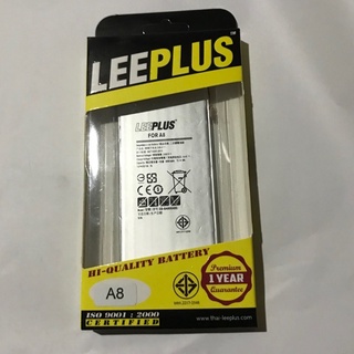 แบตเตอรี่ Samsung A8/A800F/A8(2015)/A800 (3050mAh) ยี่ห้อ leeplus แท้