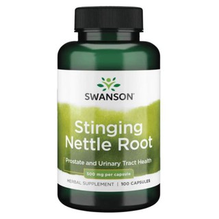 Swanson Premium Stinging Nettle Root 500 mg [ 100 Capsules ] now foods Stinging Nettle root