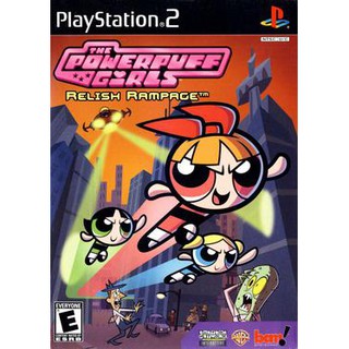 แผ่นเกมส์ps2 The Powerpuff Girls Relish Rampage ps2 เกมเพล2 พาวเวอร์พัฟเกิล Powerpuff PS2