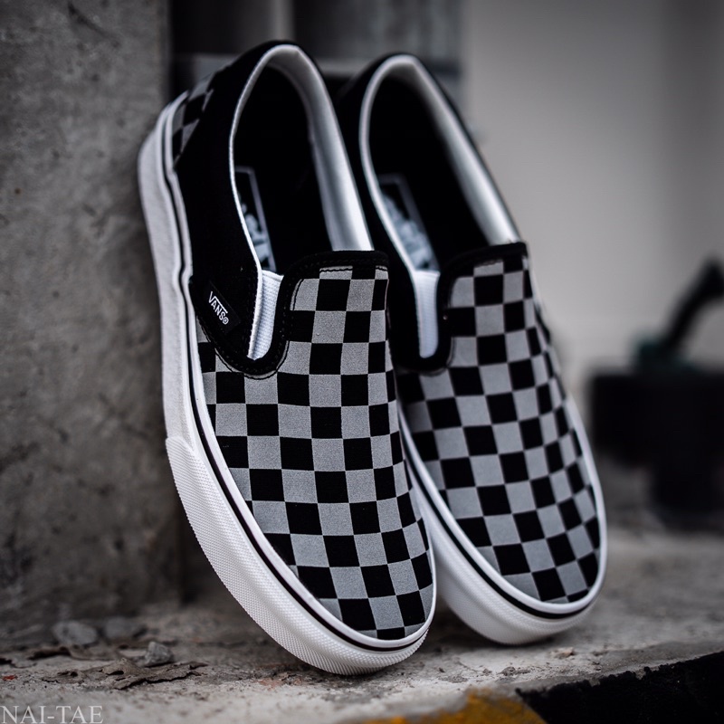 Vans Classic Slip-On "Cosmic Check Reflective" (Limited)