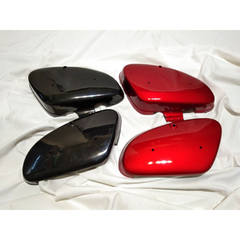 ฝากระเป๋า C70 C70ka สีพื้นดำต้องไปทำสีเอง กับ สีแดง เกรด A ใช้ทดแทนอะไหล่เดิม