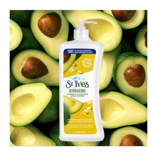 St. Ives Hydrating Hand &amp; Body Lotion Vitamin E &amp; Avocado 621ml.