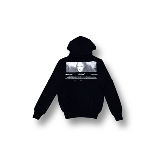 SLUM LTD - OFF-WHITE For ALL 04 Hoody Black